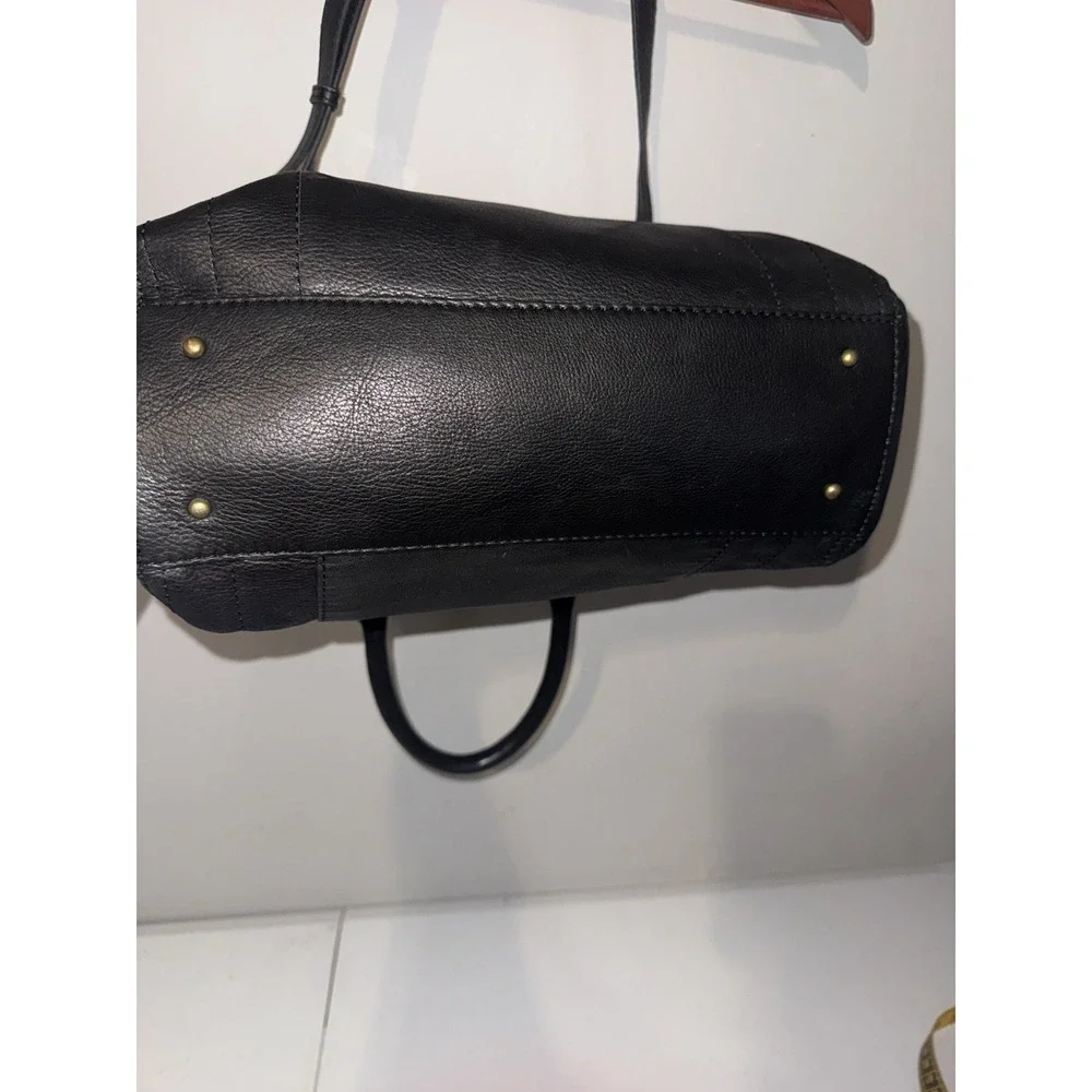 American Leather Co Black Soft Leather Backpack Purse Medium